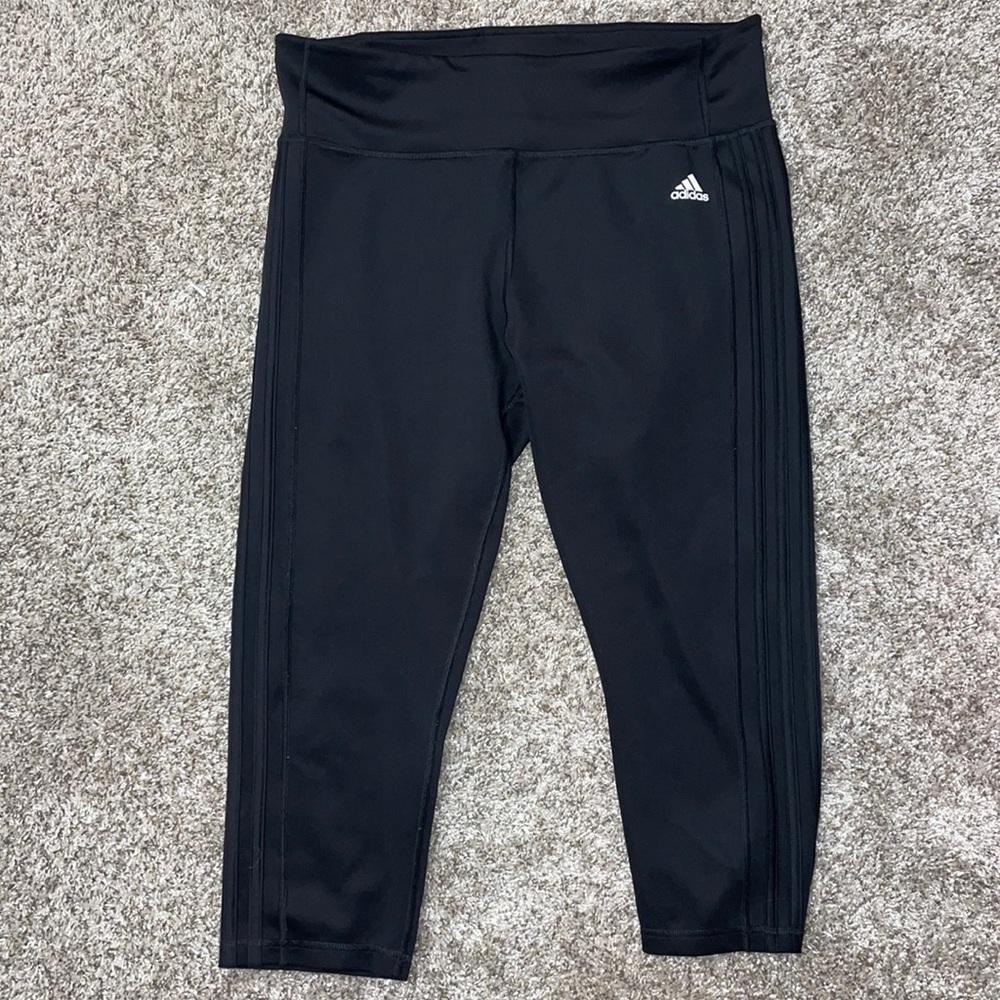 Adidas Climate Capri Black Leggings